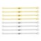Magnetic Necklace Extender Silver and 14K Gold Adjustable Chain Extenders for Necklaces,Magnetic Jewelry Clasps and Closures for Women